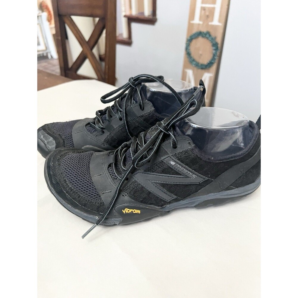New Balance Men's Black Athletic Shoes with Vibram Outsole